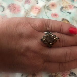 BNWOT women’s smoky quartz ring